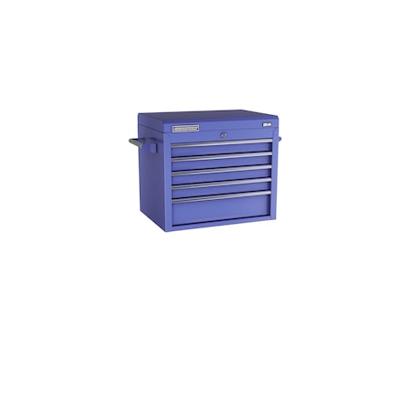 Champion Tool Storage FMPro Top Chest, 5 Drawer, Blue, Steel, 27 in W x 20 in D FMP2705TC-BL